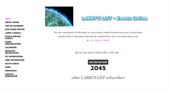 Desktop Screenshot of larryslist.info